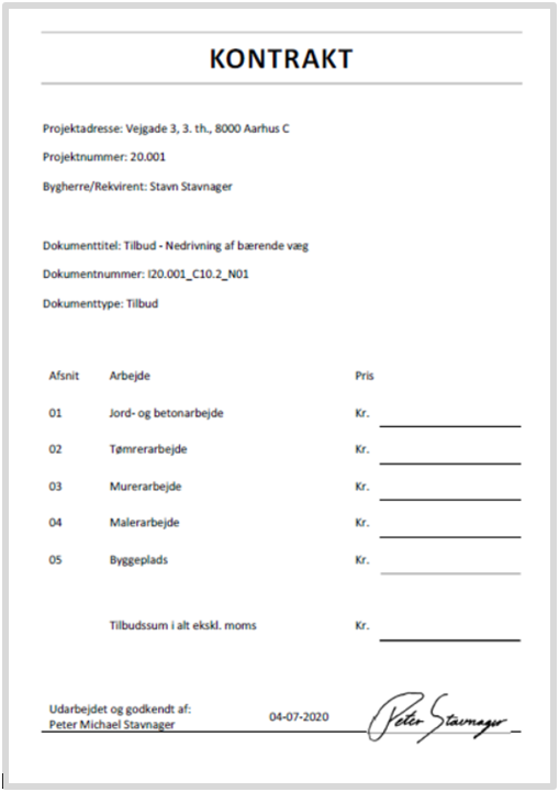 Midlertidig-afstivning